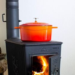 Кастрюля с крышкой Lava LV O TC 27 SPR K1 (Orange) Thumb