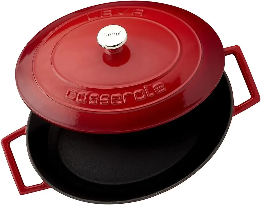 Кастрюля с крышкой Lava LV O TC 27 SPR K1 (Red)