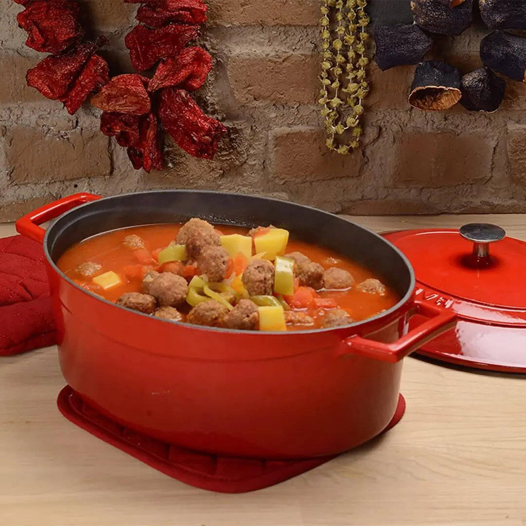 Кастрюля с крышкой Lava LV O TC 27 SPR K1 (Red)