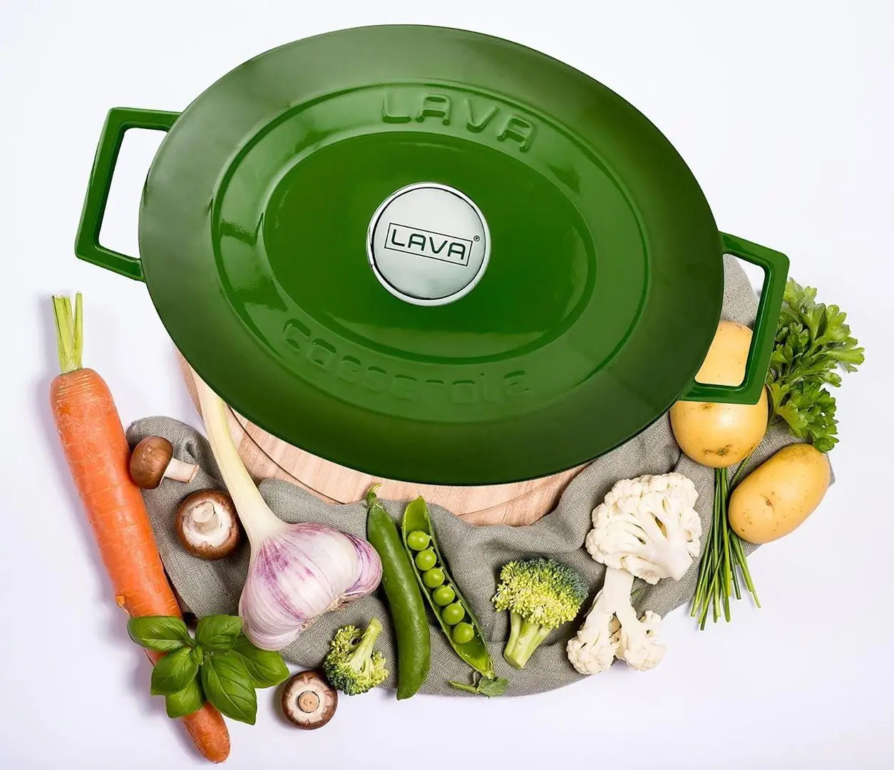 Кастрюля с крышкой Lava LV O TC 29 SPR K1 (Green)