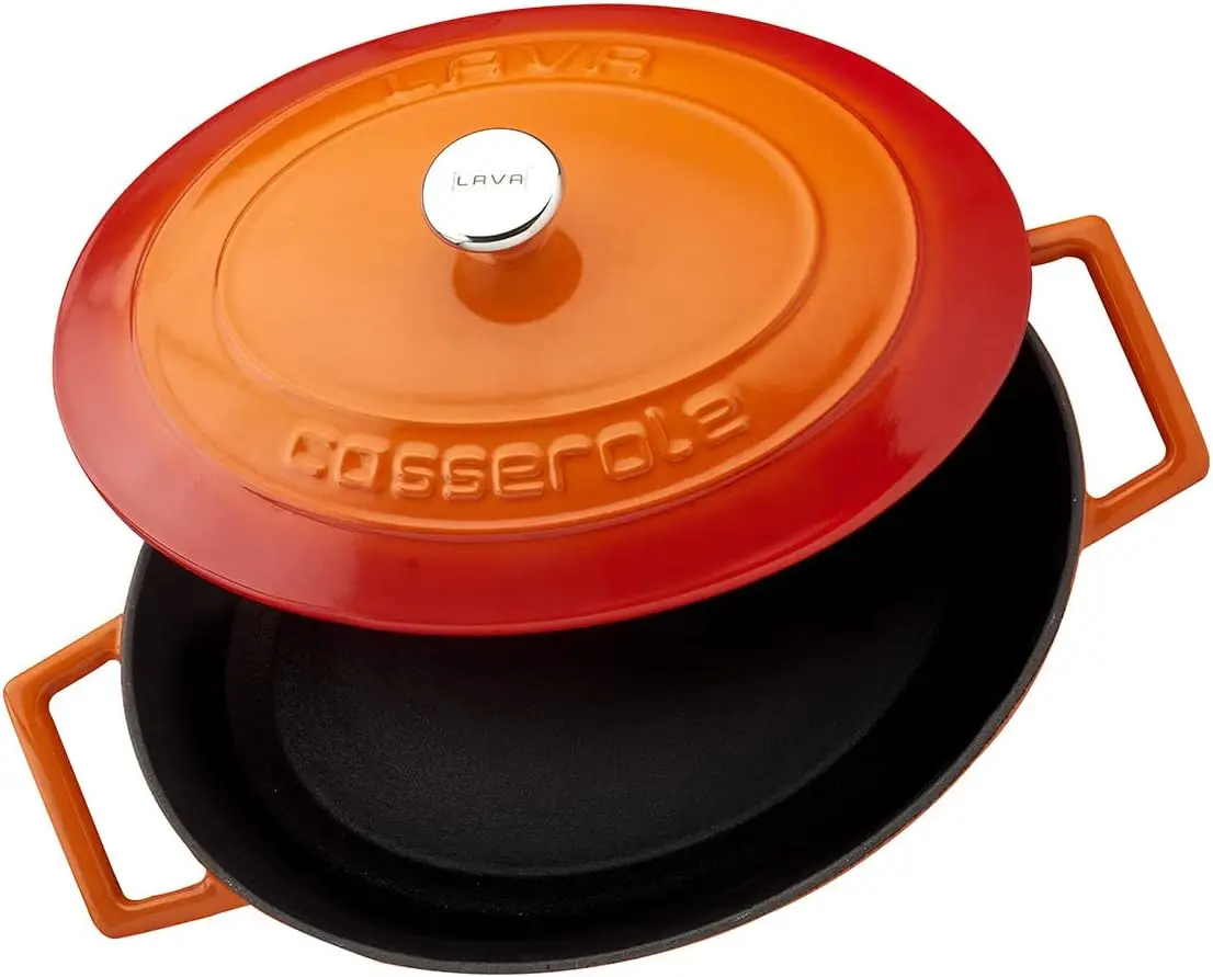 Cratita cu capac Lava LV O TC 29 SPR K1 (Orange)