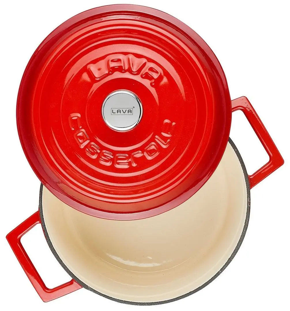 Кастрюля с крышкой Lava LV Y TC 20 EDT K2 R (Red)