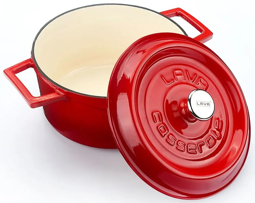 Кастрюля с крышкой Lava LV Y TC 20 EDT K2 R (Red)