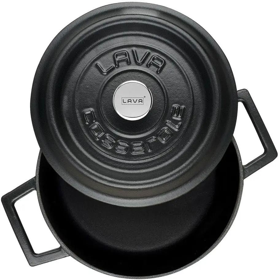 Cratita cu capac Lava LV Y TC 20 SPR K1 (Black)