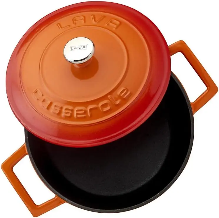 Cratita cu capac Lava LV Y TC 20 SPR K1 (Orange)