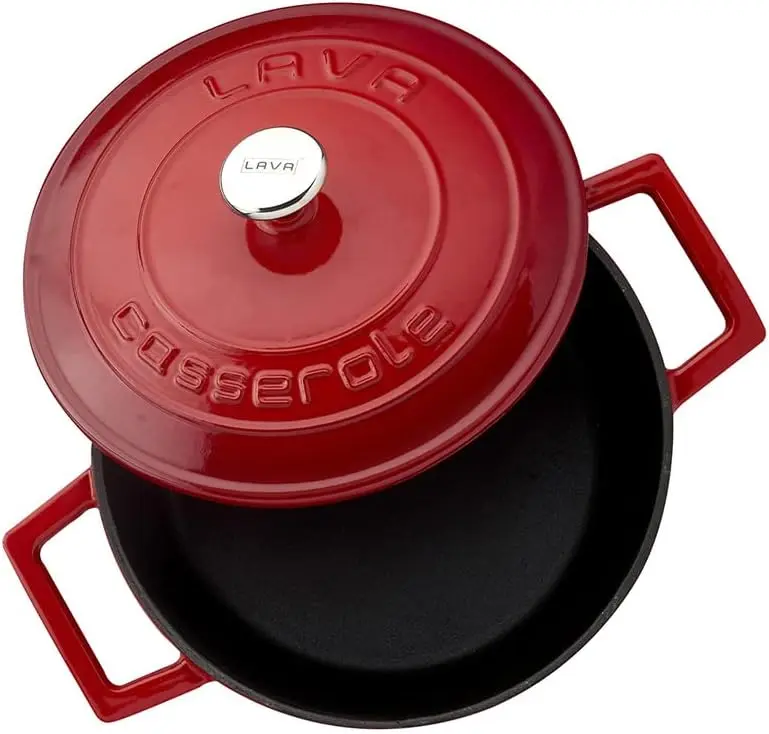 Кастрюля с крышкой Lava LV Y TC 20 SPR K1 (Red)