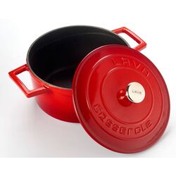 Кастрюля с крышкой Lava LV Y TC 20 SPR K1 (Red) Thumb