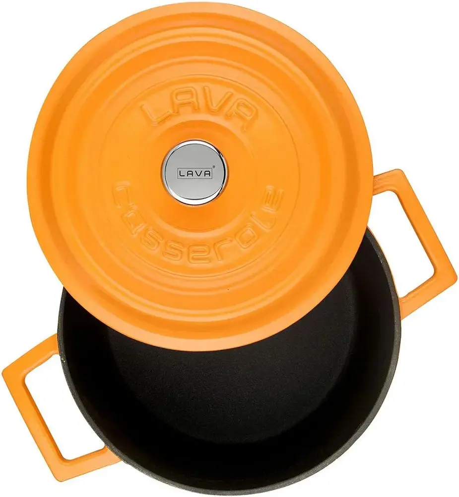 Кастрюля с крышкой Lava LV Y TC 20 SPR K2 O (Matte Orange)