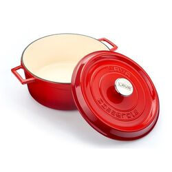 Cratita cu capac Lava LV Y TC 24 EDT K2 (Red) Thumb