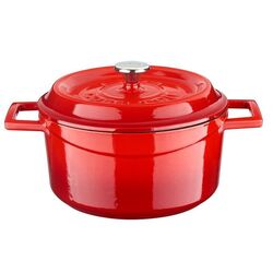 Cratita cu capac Lava LV Y TC 24 EDT K2 (Red)