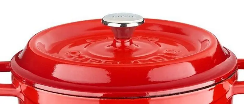 Cratita cu capac Lava LV Y TC 24 EDT K2 (Red)