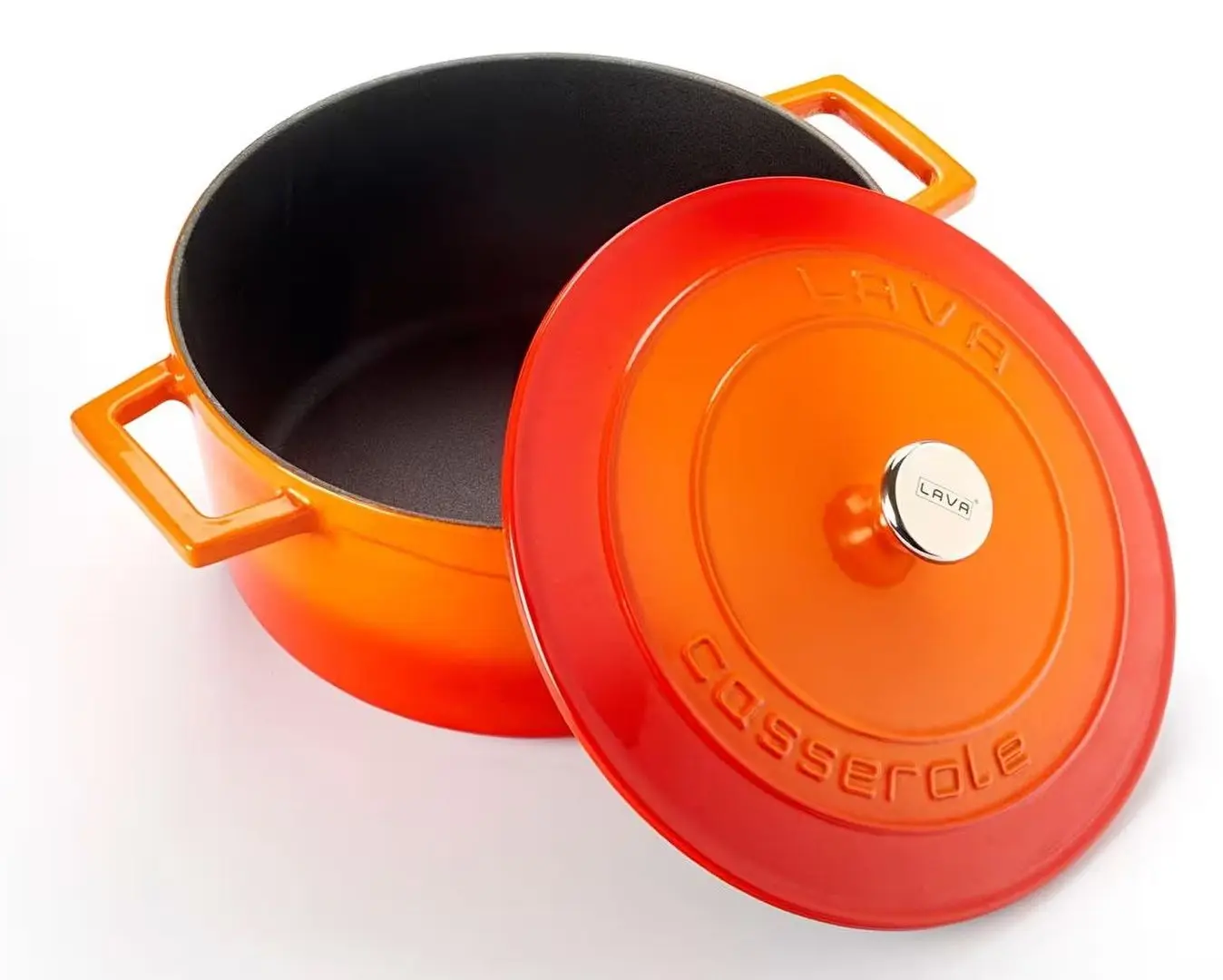 Cratita cu capac Lava LV Y TC 24 SPR K1 (Orange)