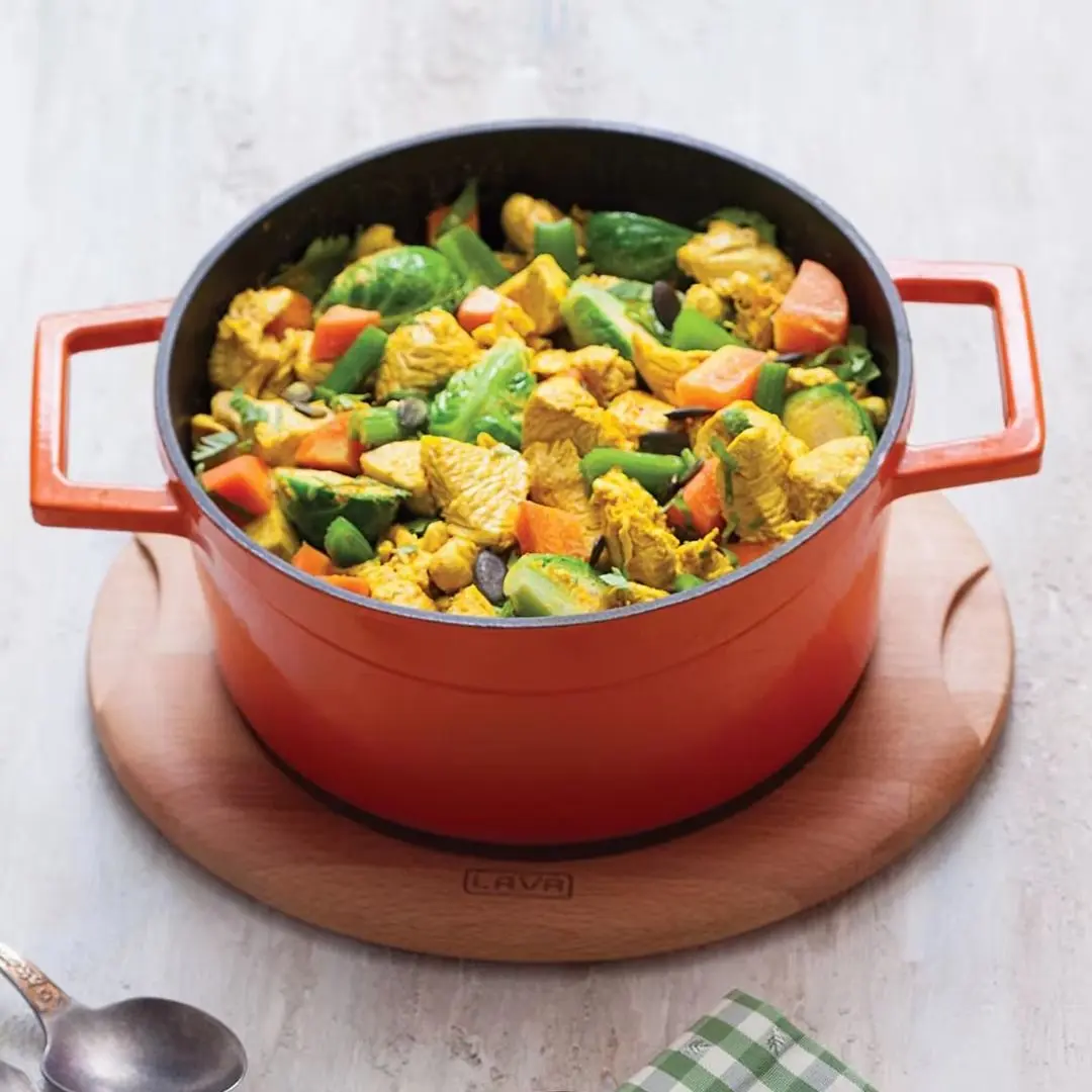 Cratita cu capac Lava LV Y TC 24 SPR K1 (Orange)