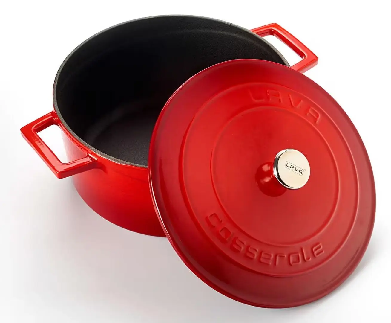 Кастрюля с крышкой Lava LV Y TC 24 SPR K1 (Red)