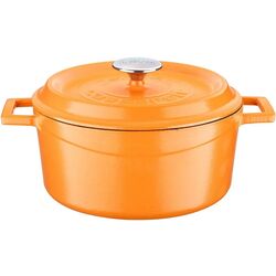 Cratita cu capac Lava LV Y TC 24 SPR K2 O (Matte Orange)