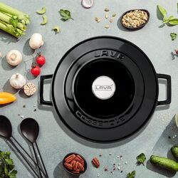 Кастрюля с крышкой Lava LV Y TC 28 SPR K1 (Black) Thumb