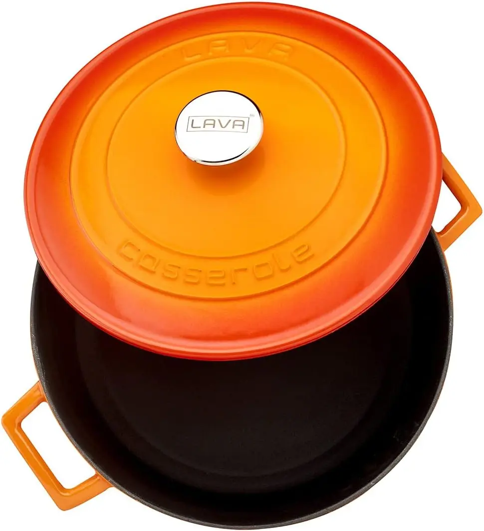 Кастрюля с крышкой Lava LV Y TC 28 SPR K1 (Orange)