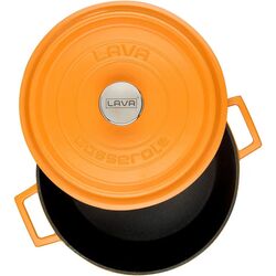Cratita cu capac Lava LV Y TC 28 SPR K2 O (Matte Orange) Thumb