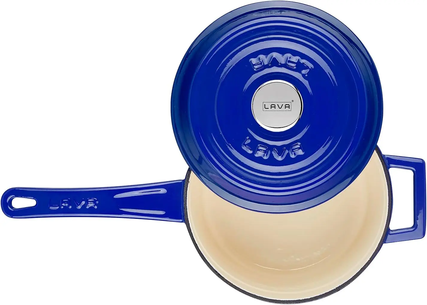 Cratita cu capac Lava LV Y SOS 16 EDT K2 B (Blue)