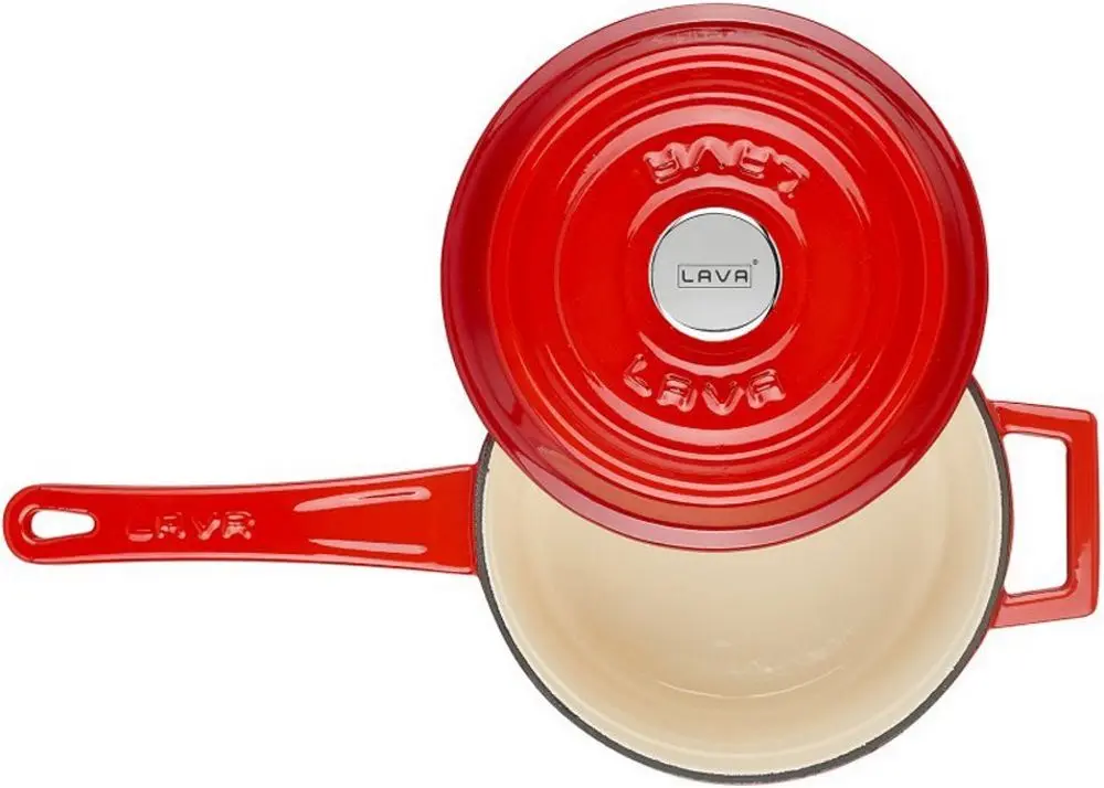 Cratita cu capac Lava LV Y SOS 16 EDT K2 R (Red)