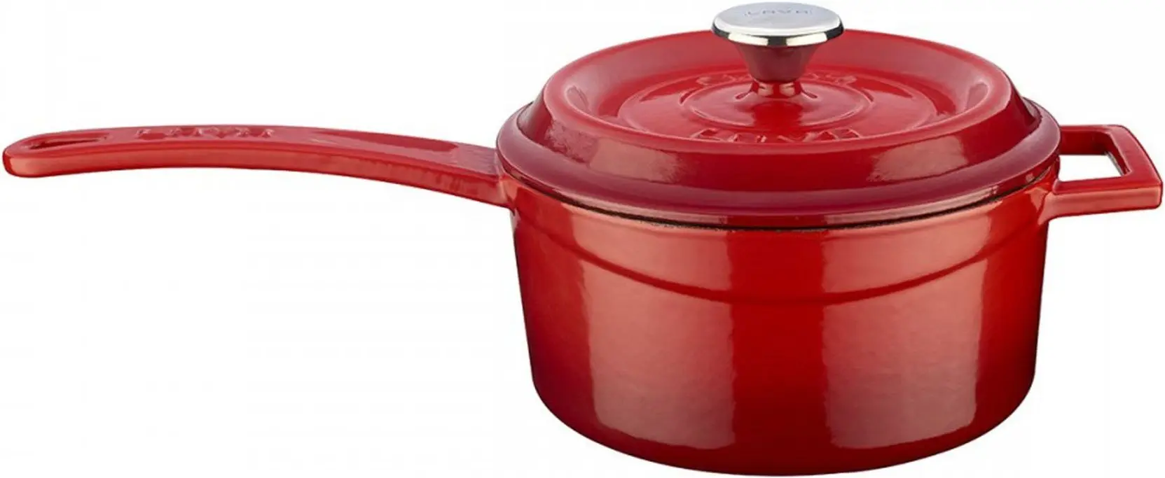 Cratita cu capac Lava LV Y SOS 16 EDT K2 R (Red)