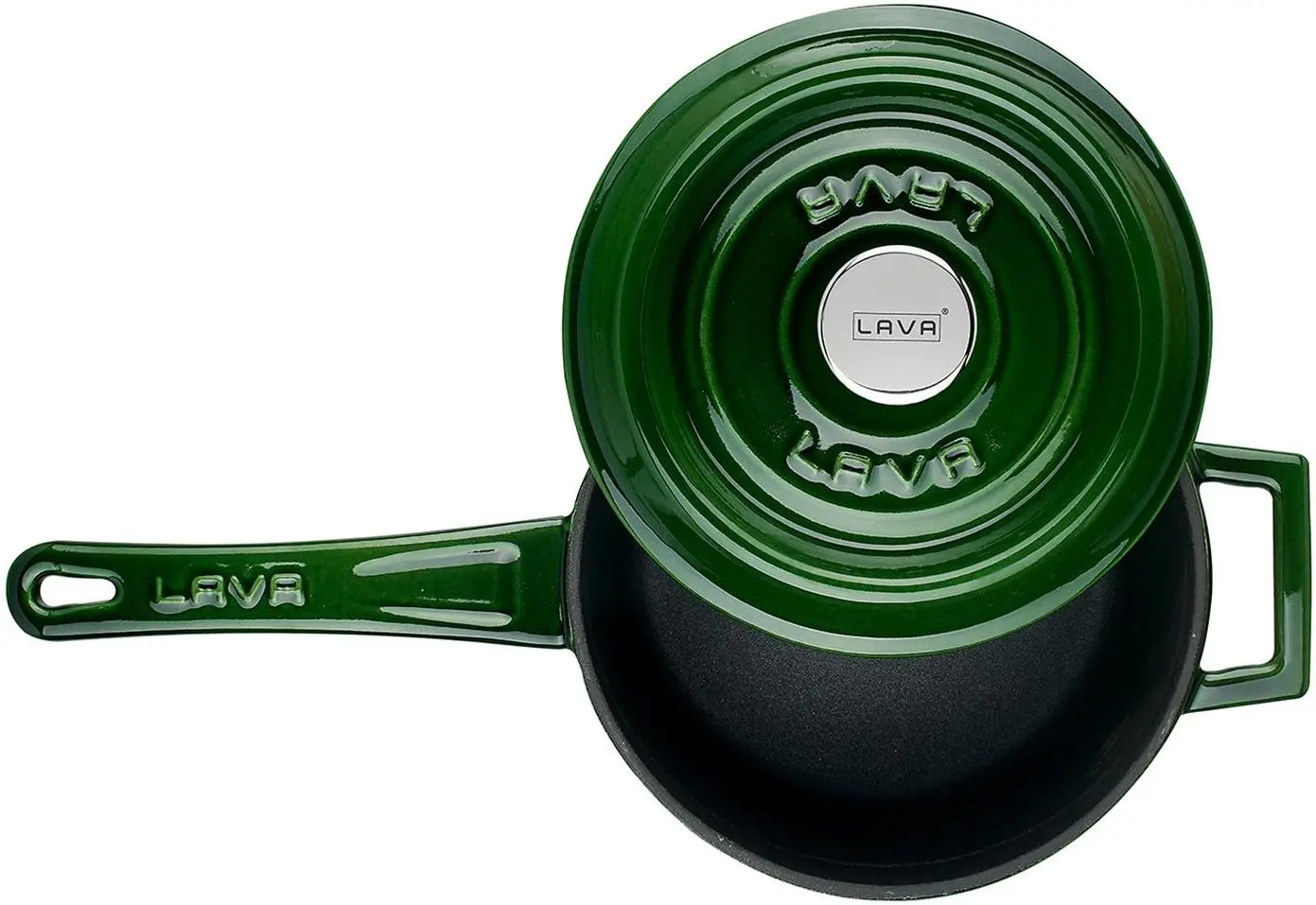Сотейник с крышкой Lava LV Y SOS 16 PR K2 G (Green)