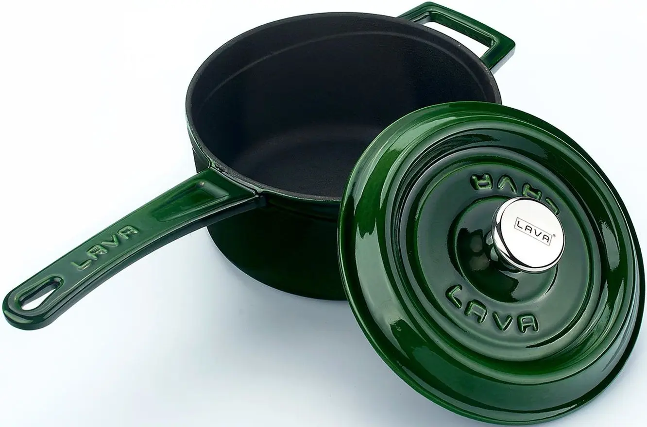 Сотейник с крышкой Lava LV Y SOS 16 PR K2 G (Green)