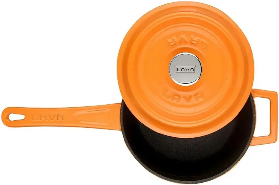 Cratita cu capac Lava LV Y SOS 16 SPR K2 O (Matte Orange)