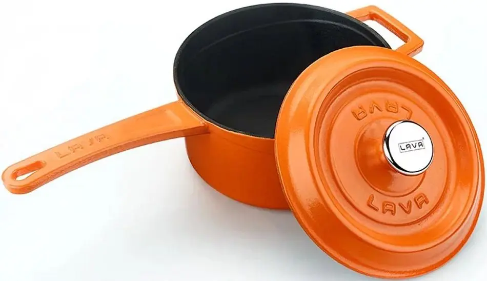 Cratita cu capac Lava LV Y SOS 16 SPR K2 O (Matte Orange)