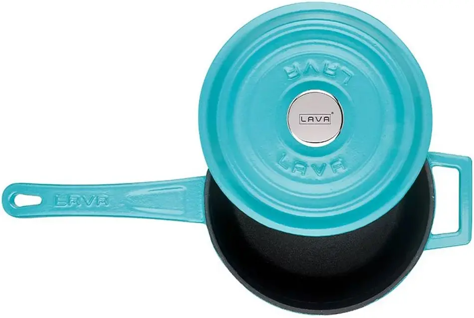 Сотейник с крышкой Lava LV Y SOS 16 SPR K2 TR (Matte Turquoise)