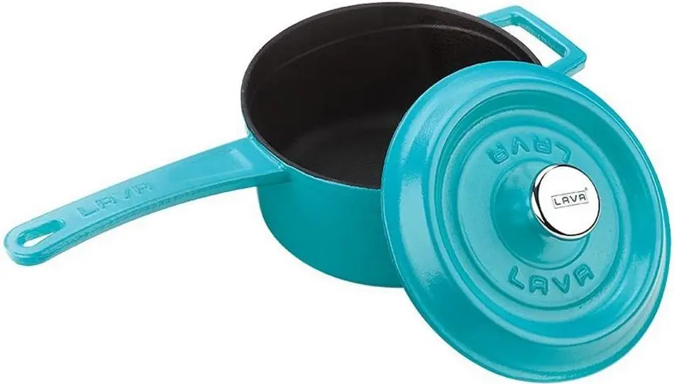 Сотейник с крышкой Lava LV Y SOS 16 SPR K2 TR (Matte Turquoise)