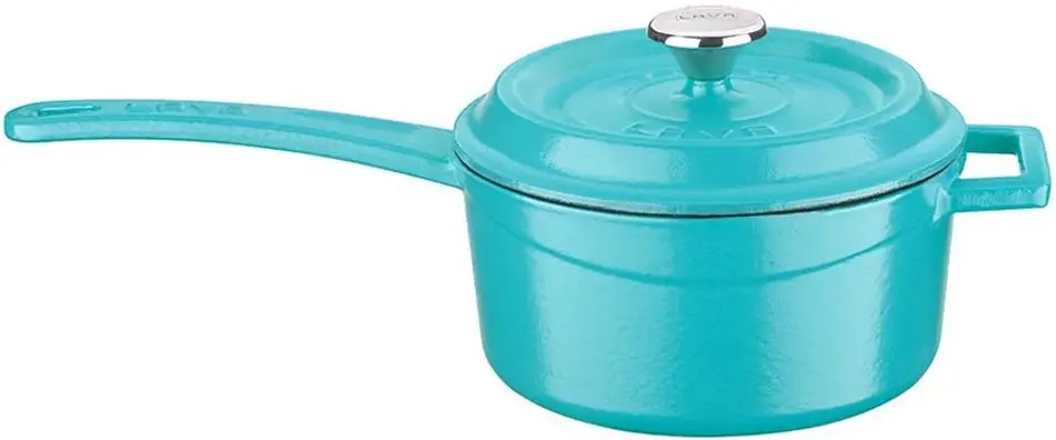 Сотейник с крышкой Lava LV Y SOS 16 SPR K2 TR (Matte Turquoise)
