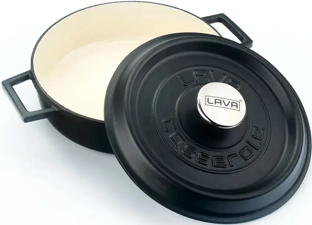 Сотейник с крышкой Lava LV Y ST 24 EDT K2 BM (Black)