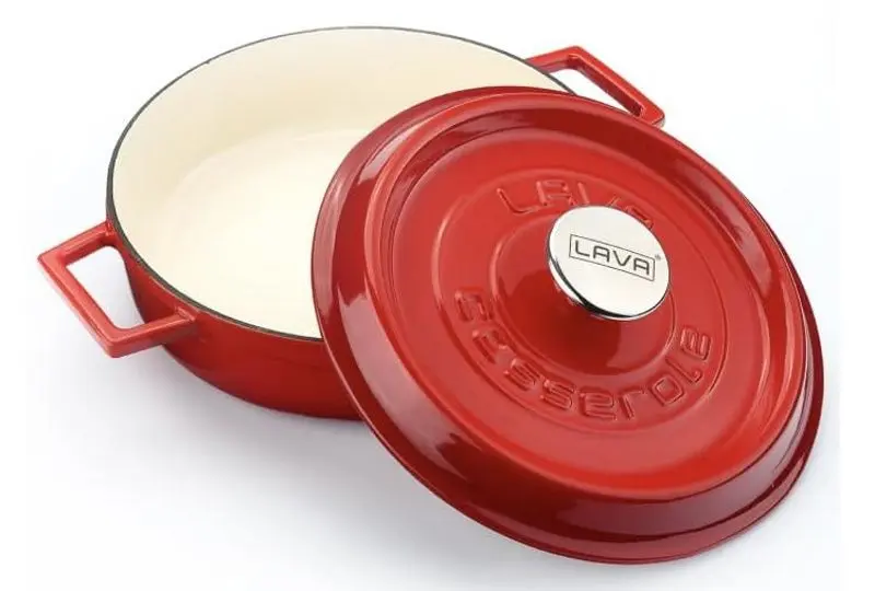 Cratita cu capac Lava LV Y ST 24 EDT K2 (Sable Red)