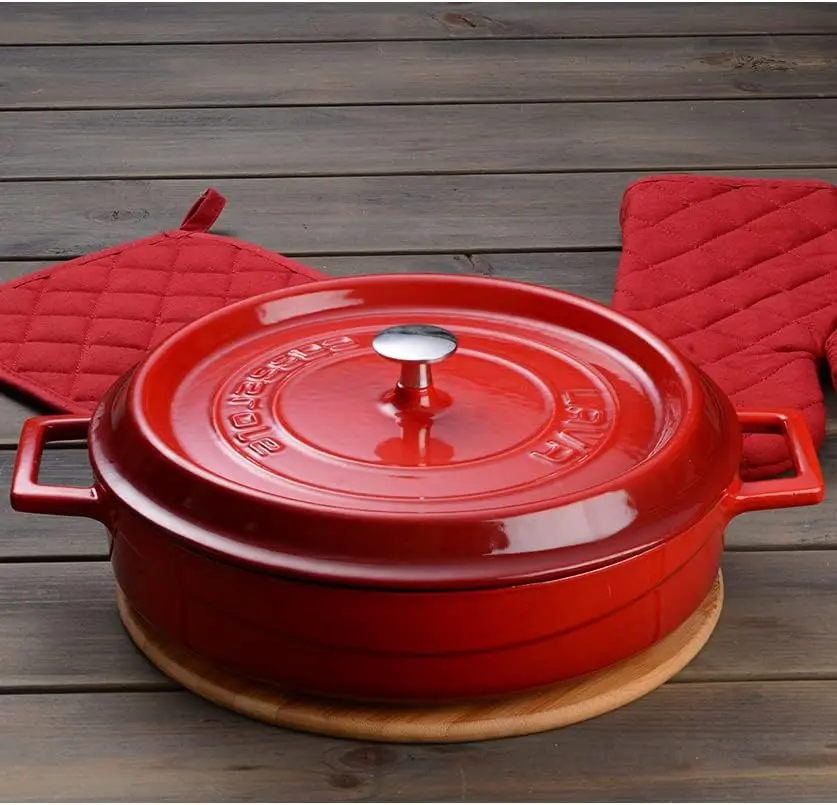 Cratita cu capac Lava LV Y ST 24 EDT K2 (Sable Red)