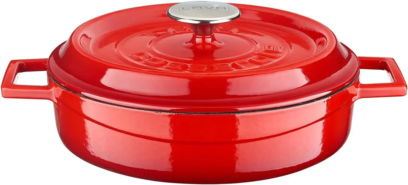 Cratita cu capac Lava LV Y ST 24 EDT K2 (Sable Red)