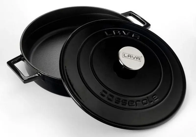 Cratita cu capac Lava LV Y ST 24 SPR K1 (Black)