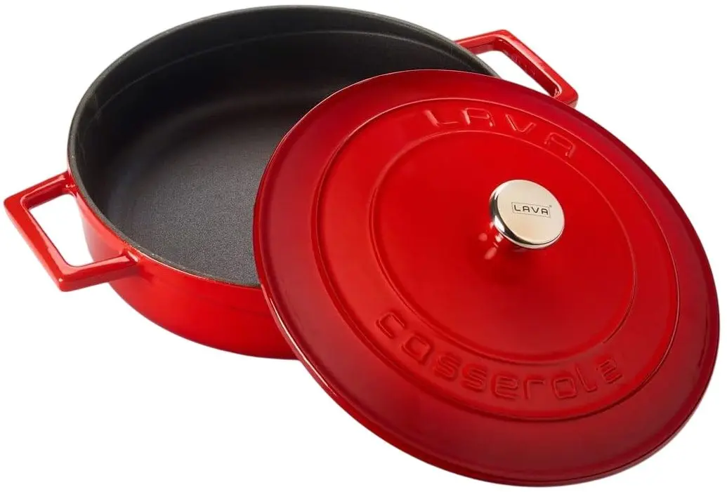 Сотейник с крышкой Lava LV Y ST 24 SPR K1 (Red)