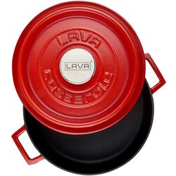 Сотейник с крышкой Lava LV Y ST 24 SPR K2 R (Matte Red) Thumb