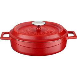 Cratita cu capac Lava LV Y ST 24 SPR K2 R (Matte Red)