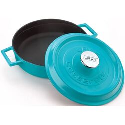 Cratita cu capac Lava LV Y ST 24 SPR K2 TR (Matte Turquoise) Thumb