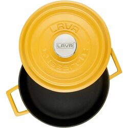 Сотейник с крышкой Lava LV Y ST 24 SPR K2 Y (Matte Yellow) Thumb