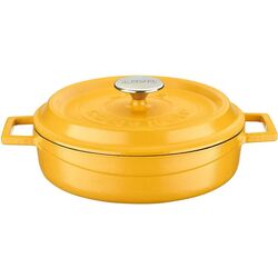 Cratita cu capac Lava LV Y ST 24 SPR K2 Y (Matte Yellow)