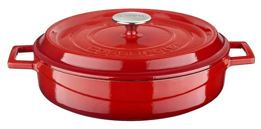 Cratita cu capac Lava LV Y ST 28 EDT K2 (Sable Red)