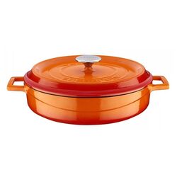 Cratita cu capac Lava LV Y ST 28 K2 O (Orange)