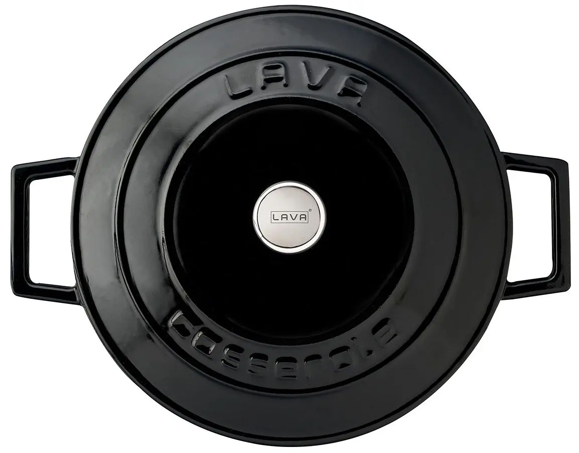 Сотейник с крышкой Lava LV Y ST 28 SPR K1 (Black)