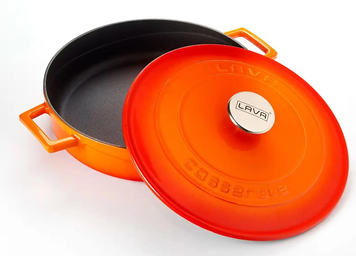 Cratita cu capac Lava LV Y ST 28 SPR K1 (Orange)