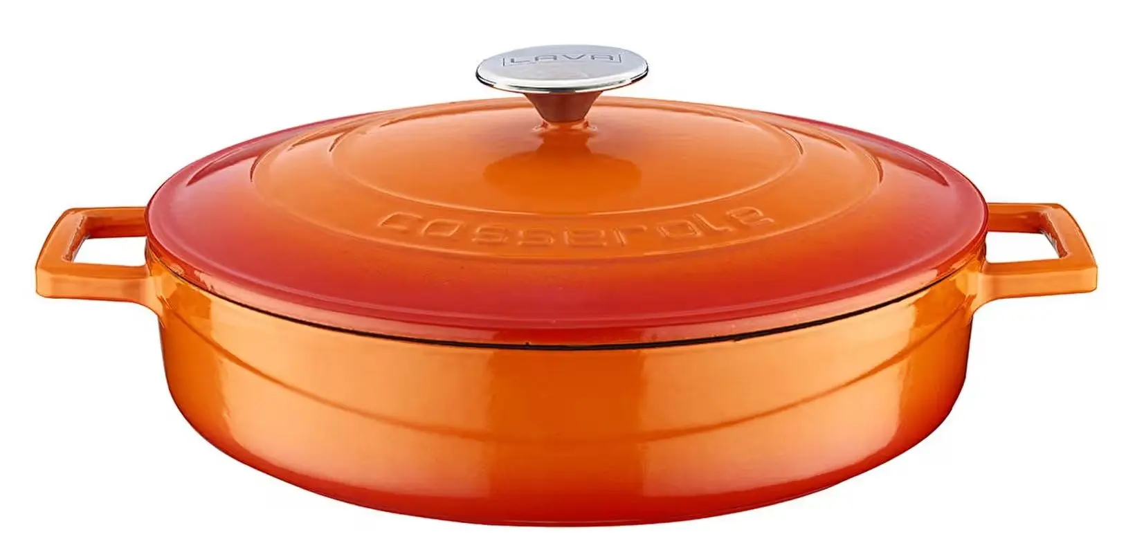 Cratita cu capac Lava LV Y ST 28 SPR K1 (Orange)