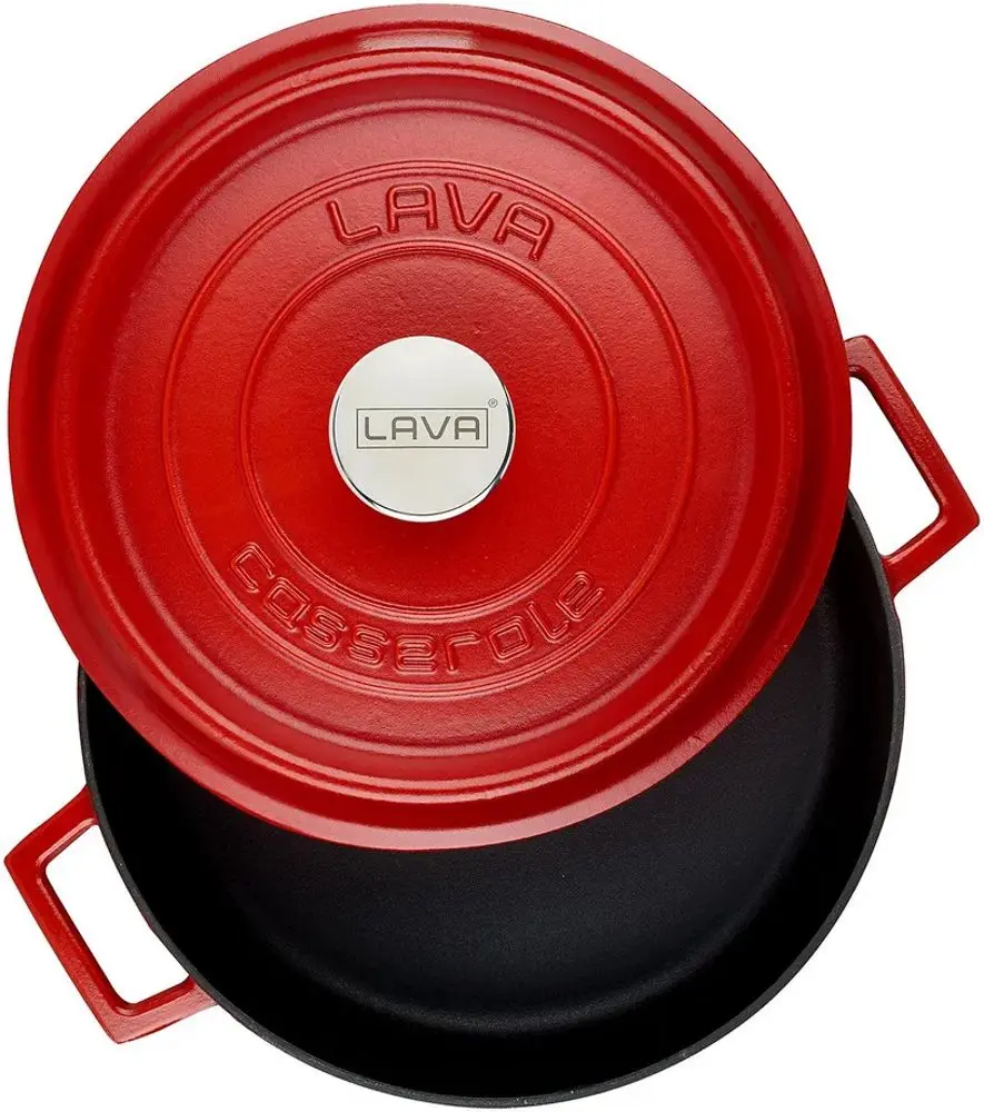 Сотейник с крышкой Lava LV Y ST 28 SPR K2 R (Red)