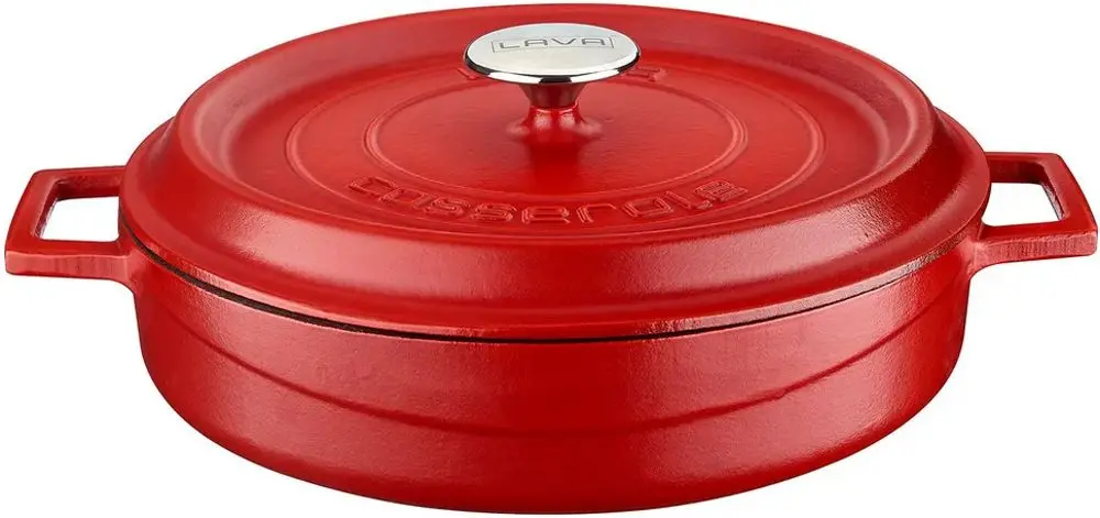 Сотейник с крышкой Lava LV Y ST 28 SPR K2 R (Red)